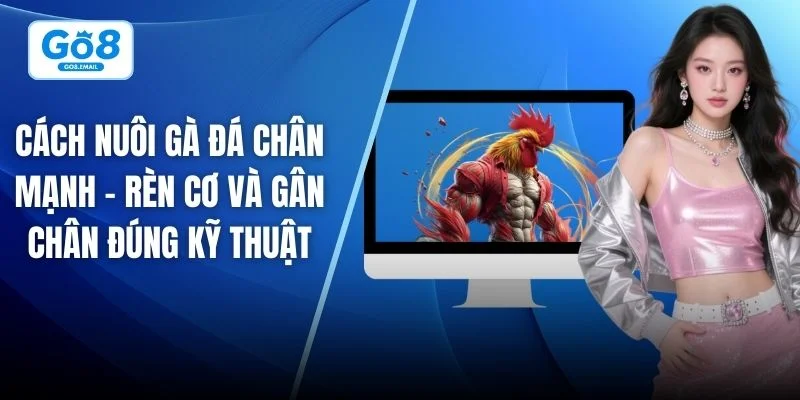 Cách nuôi gà đá chân mạnh